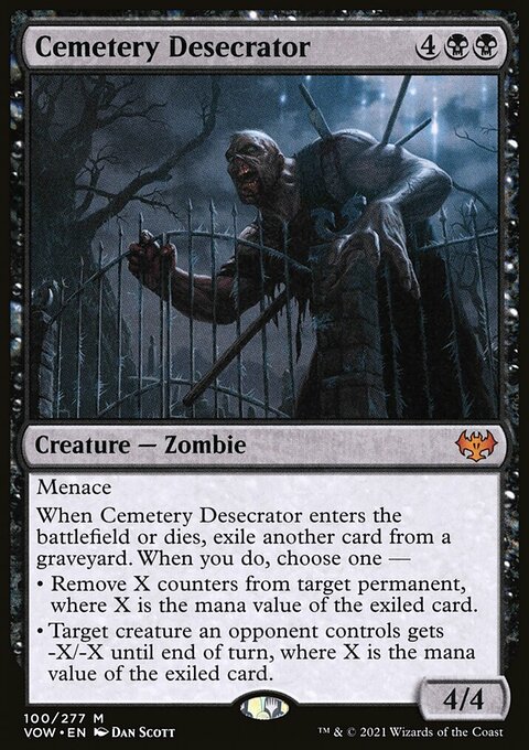 Cemetery Desecrator